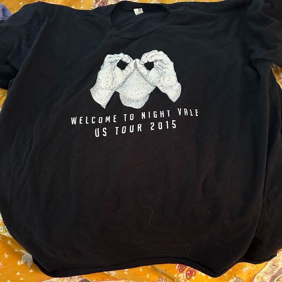 Tops - Welcome to Night Vale US Tour 2015 Black T-Shirt